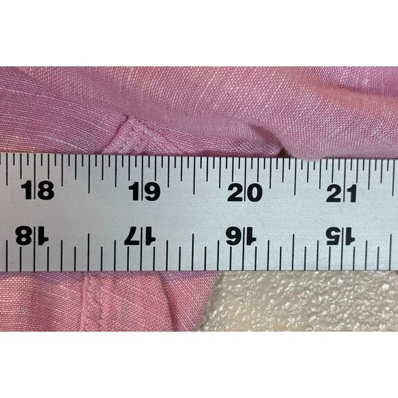 Grayson “The Hero” 100% Linen Button Down Collared Shirt Women’s Size XS - Picture 9 of 9